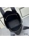 Yves Saint Laurent Bea Tote In Grained Leather Black