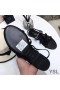 Yves Saint Laurent Cassandra Open Sandals In Patent Leather Black