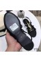 Yves Saint Laurent Cassandra Open Sandals In Smooth Leather Black