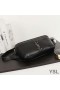 Yves Saint Laurent Classic Monogram Belt Bag In Lambskin Black/Silver
