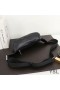 Yves Saint Laurent Classic Monogram Belt Bag In Soft Black Leather Black/Silver