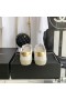 Yves Saint Laurent Court Classic Sneakers In Embroidered Leather with Gold Logo White/Gold