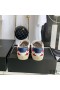 Yves Saint Laurent Court Classic Sneakers In Stars Embroidered Leather White/Red