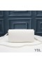 Yves Saint Laurent Kate 99 Chain Bag In Diamond-Quilted Lambskin White/Gold