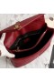 Yves Saint Laurent Large Classic College Chain Bag In Matelasse Leather Red/Gold