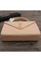 Yves Saint Laurent Large Envelope Chain Bag In Matelasse Leather Apricot/Gold