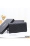 Yves Saint Laurent Large Monogram Flap Wallet In Grained Matelasse Leather Black/Silver