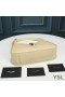 Yves Saint Laurent Le 5 A 7 Hobo Bag In Smooth Leather Apricot/Gold