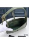 Yves Saint Laurent Le 5 A 7 Hobo Bag In Smooth Leather Green/Gold