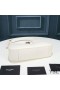 Yves Saint Laurent Le 5 A 7 Hobo Bag In Smooth Leather White/Gold