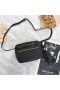 Yves Saint Laurent Lou Belt Bag In Matelasse Leather Black/Gold