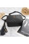 Yves Saint Laurent Lou Belt Bag In Matelasse Leather Black/Gold