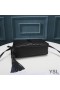 Yves Saint Laurent Lou Camera Bag In Matelasse Leather Black