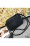 Yves Saint Laurent Lou Camera Bag In Matelasse Leather Black/Gold