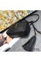 Yves Saint Laurent Lou Camera Bag In Matelasse Leather Black/Gold