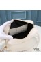 Yves Saint Laurent Lou Camera Bag In Matelasse Leather White/Gold