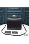 Yves Saint Laurent Medium Cassandra Top Handle Bag In Grained Leather Black/Gold
