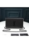 Yves Saint Laurent Medium Kate Chain Bag In Grained Leather Black/White