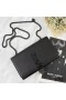 Yves Saint Laurent Medium Kate Chain Bag with Tassel In Grained Leather Black