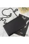 Yves Saint Laurent Medium Kate Chain Bag with Tassel In Grained Leather Black