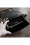 Yves Saint Laurent Medium Loulou Chain Bag In Y Matelasse Leather Black/Silver