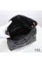 Yves Saint Laurent Medium Loulou Puffer Bag In Quilted Lambskin Black/Gold