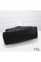 Yves Saint Laurent Medium Loulou Puffer Bag In Quilted Lambskin Black/Silver