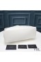 Yves Saint Laurent Medium Loulou Puffer Bag In Quilted Lambskin White/Silver