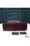 Yves Saint Laurent Medium Niki Shopping Bag In Crinkled Vintage Leather Red/Silver