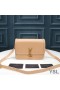 Yves Saint Laurent Medium Solferino Satchel In Box Leather Apricot/Gold