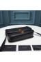 Yves Saint Laurent Medium Solferino Satchel In Box Leather Black/Gold