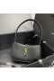 Yves Saint Laurent Mini Le 5 A 7 Hobo Bag In Smooth Leather Black/Gold