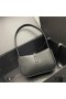 Yves Saint Laurent Mini Le 5 A 7 Hobo Bag In Smooth Leather Black/Gold