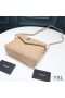Yves Saint Laurent Mini Loulou Toy Bag In Y Matelasse Leather Apricot/Gold