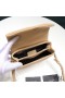 Yves Saint Laurent Mini Loulou Toy Bag In Y Matelasse Leather Apricot/Silver