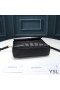 Yves Saint Laurent Mini Loulou Toy Bag In Y Matelasse Leather Black/Gold