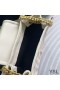 Yves Saint Laurent Mini Nolita Bag In Diamond-Quilted Lambskin White