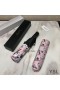 Yves Saint Laurent Monogram 3 Folding Mini Umbrella Pink