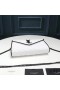 Yves Saint Laurent Monogram Chain Wallet In Grained Matelasse Leather White/Black