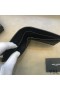 Yves Saint Laurent Monogram East/West Wallet In Crocodile Embossed Leather Black