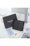 Yves Saint Laurent Monogram East/West Wallet In Grained Leather Black