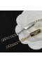 Yves Saint Laurent Opyum Charm Bracelet In Metal and Rhinestones Gold