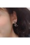 Yves Saint Laurent Opyum Earrings In Berber Metal Silver