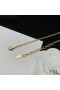 Yves Saint Laurent Opyum Pendant Necklace In Metal Gold