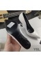 Yves Saint Laurent Opyum Pumps In Patent Leather with Black Heel White