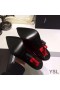 Yves Saint Laurent Opyum Pumps In Patent Leather with Red Heel Red