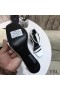Yves Saint Laurent Opyum Sandals In Patent Leather with Black Heel White