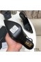 Yves Saint Laurent Opyum Slingback Pumps In Patent Leather with Gold Heel Black