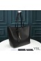 Yves Saint Laurent Shopping Bag In Leather Black