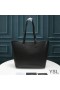Yves Saint Laurent Shopping Bag In Leather Black